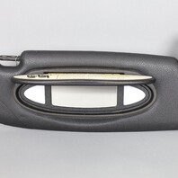 2006-2012 Porsche 911 997 Convertible Right Sun Visor Leatherette Black OEM