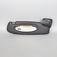 2006-2012 Porsche 911 997 Convertible Right Sun Visor Leatherette Black OEM
