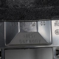 05-12 Porsche 911 Boxster Cayman Left Fuse Box Kick Panel Carpet Black OEM Used