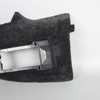 05-12 Porsche 911 Boxster Cayman Left Fuse Box Kick Panel Carpet Black OEM Used