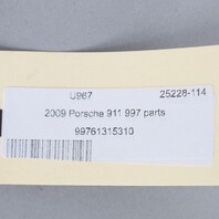 2009-2012 Porsche 911 997 Cabrio Left Power Window Switch 99761315310 OEM Used