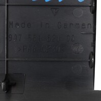 05-12 Porsche 911 Boxster Cayman Kick Panel Fuse Box Cover 99755162100 OEM Used