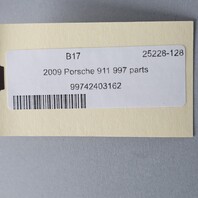 2005-2012 Porsche 911 Boxster Cayman Parking Brake Handle 99742403142 OEM Used