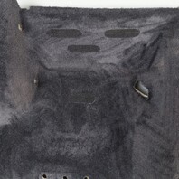 2005-2012 Porsche 911 997 Convertible Rear Seat Carpet Black OEM Used