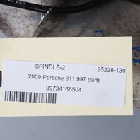 2009-2012 Porsche 911 AWD Left Front Spindle Knuckle Hub OEM Used