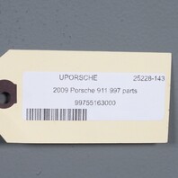 2005-2012 Porsche 911 AWD Front Trunk Plastic Trim Panel 99755163000 OEM Used