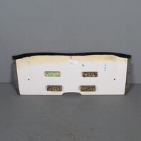 1999-2012 Porsche 911 996 997 Cabrio Rear Deck Back Wall Carpet Black OEM Used