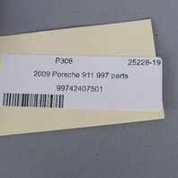 2005-2012 Porsche 911 Boxster Cayman 6 Speed Shift Knob Black OEM