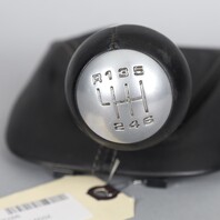 2005-2012 Porsche 911 Boxster Cayman 6 Speed Shift Knob Black OEM