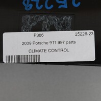 2009-2012 Porsche 911 997 Climate Temperature Control Panel OEM Used