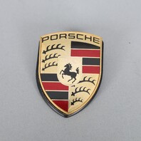 Porsche 986 987 Boxster 996 997 911 Carrera Hood Crest Emblem Badge OEM Used