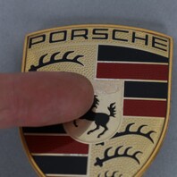 Porsche 986 987 Boxster 996 997 911 Carrera Hood Crest Emblem Badge OEM Used