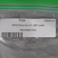 Porsche 986 987 Boxster 996 997 911 Carrera Hood Crest Emblem Badge OEM Used