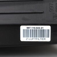 2009-2012 Porsche 911 997 3.8 Air Cleaner Filter Box 99711002231 OEM Used