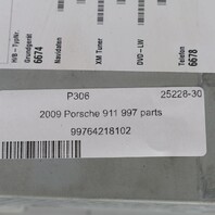 09-12 Porsche 911 997 Boxster Cayman 987 Radio Stereo PCM Navigation PCM3 OEM Used