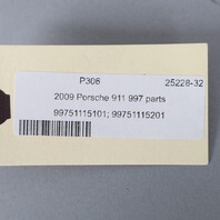 2005-2012 Porsche 911 997 Boxster Cayman 987 Hood Hinge Set Pair OEM Used