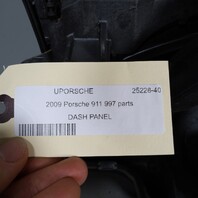 2005-2012 Porsche 911 997 Dash Dashboard Leatherette Black 99755210110 OEM Used