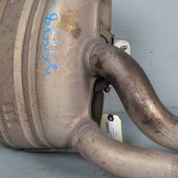 2009-2012 Porsche 911 997 Left Exhaust Muffler 99711199531 OEM Used