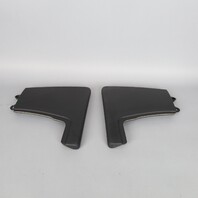 05-12 Porsche 911 Boxster Cayman Left Console Trim Leatherette Black OEM Used