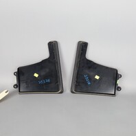 05-12 Porsche 911 Boxster Cayman Left Console Trim Leatherette Black OEM Used