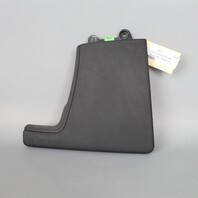 05-12 Porsche 911 Boxster Cayman Left Console Trim Leatherette Black OEM Used