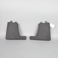 05-12 Porsche 911 Boxster Cayman Left Console Trim Leatherette Black OEM Used