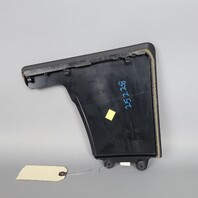 05-12 Porsche 911 Boxster Cayman Left Console Trim Leatherette Black OEM Used