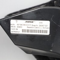 2005-2012 Porsche 911 997 Boxster Cayman 987 Subwoofer BOSE Black OEM Used