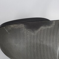 2010-2013 BMW 328i 335i Door Mirror Left Right Pair Carbon Covers OEM Used
