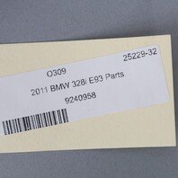 2011 BMW 328i 335i iDrive Navigation Control Knob 65829240958 OEM Used