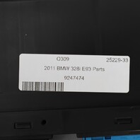 2011 BMW 128i 135i 328i 335i M3 Electronics Junction Box 61359247474 OEM Used