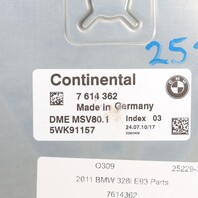 2008-2010 BMW 128i 328i X3 Engine Computer ECU DME 12147602216 OEM Used