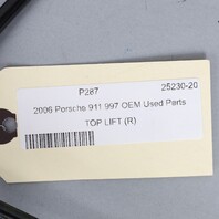 Porsche 911 996 997 Convertible Top Hydraulic Shock Lift Cylinder Right OEM Used