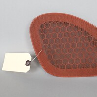2005-2012 Porsche 911 997 Quarter Panel Speaker Cover Grille Left Terracotta OEM Used