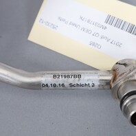 2017-2019 Audi Q7 3.0 Transmission Oil Cooler Hose Assembly 4M0317817K OEM Used