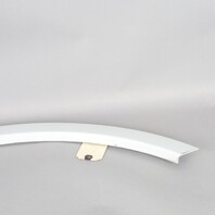 2017-2019 Audi Q7 Rear Fender Flare Arch Left Glacier White OEM Used