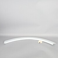 2017-2019 Audi Q7 Rear Fender Flare Arch Left Glacier White OEM Used