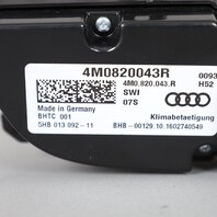 2017-2019 Audi Q7 Heater Climate Temperature Control Panel OEM Used