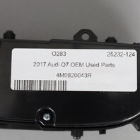 2017-2019 Audi Q7 Heater Climate Temperature Control Panel OEM Used