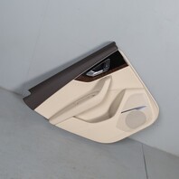 2017-2018 Audi Q7 Front Door Panel Left Beige OEM Used
