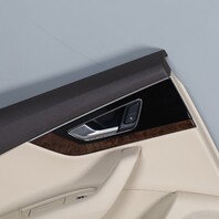 2017-2018 Audi Q7 Front Door Panel Left Beige OEM Used