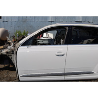 2017-2024 Audi Q7 Left Front Door Shell Glacier White 4M0831051G OEM Used