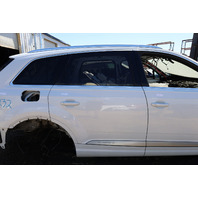 2017-2024 Audi Q7 Right Rear Door Shell Glacier White 4M0833052E OEM Used