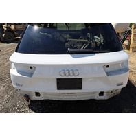 2017-2019 Audi Q7 Rear Hatch Liftgate Trunk Lid White 4M0827025D OEM Used