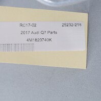 2017-2019 Audi Q7 3.0L Air Conditioning A/C Pipe Hose 4M1820740K OEM Used