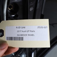2017-2024 Audi Q7 Panoramic Sunroof Glass Frame Track Complete 4M0877049E OEM Used