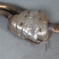 2017–2019 Audi Q7 3.0L Rear Exhaust Muffler 4M0253411H OEM Used