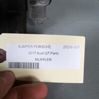 2017–2019 Audi Q7 3.0L Rear Exhaust Muffler 4M0253411H OEM Used