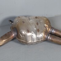 2017–2019 Audi Q7 3.0L Rear Exhaust Muffler 4M0253411H OEM Used