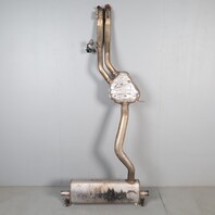 2017–2019 Audi Q7 3.0L Rear Exhaust Muffler 4M0253411H OEM Used